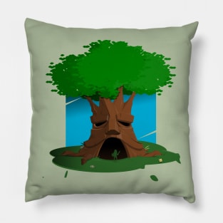 Journey to the tree Pillow