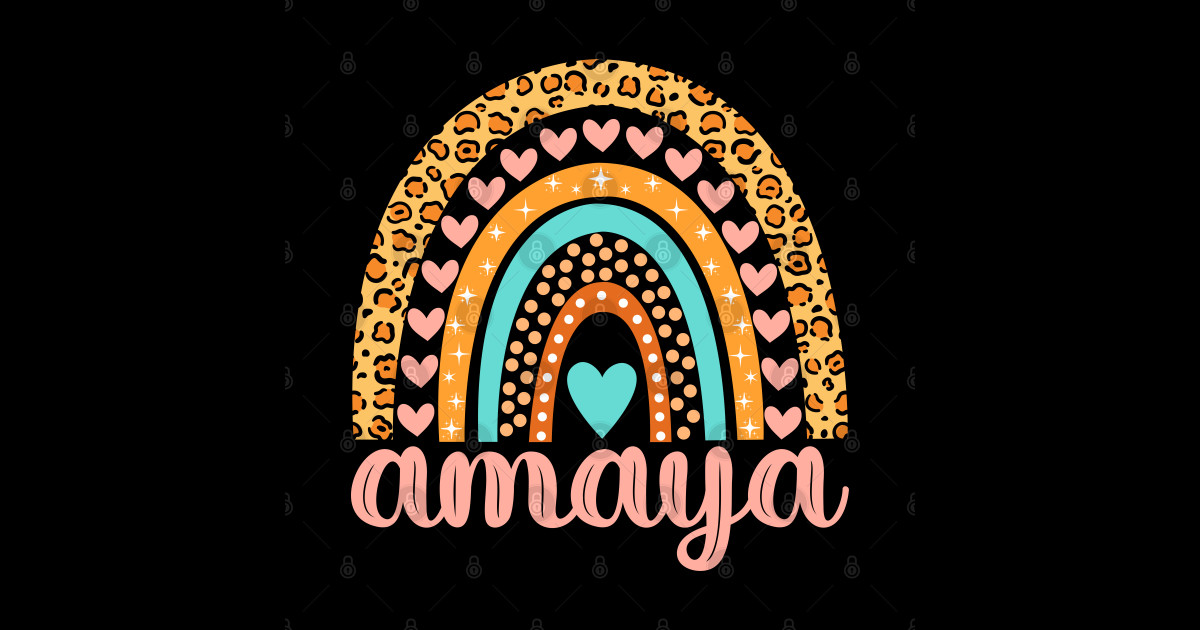 Amaya Name Amaya Birthday - Amaya - Sticker | TeePublic