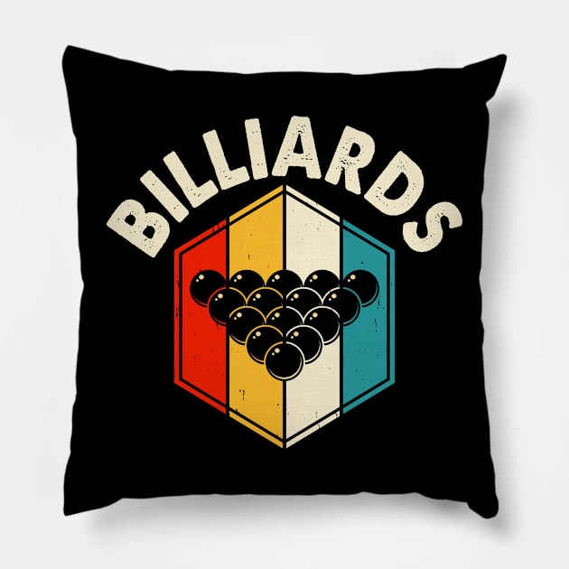 Billiards T shirt For Women Man Pillow by QueenTees