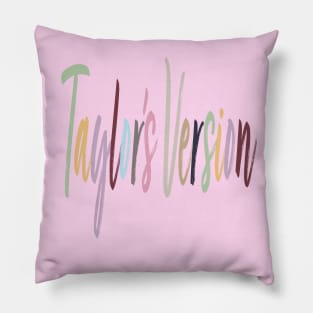 Taylors Version Pillow