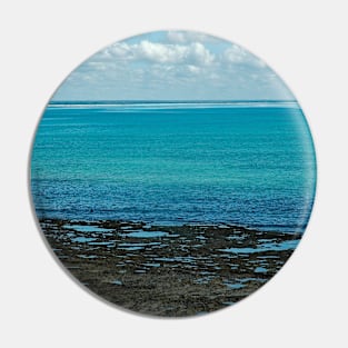 Tropical Coral Beach Seascape Landscape Pin