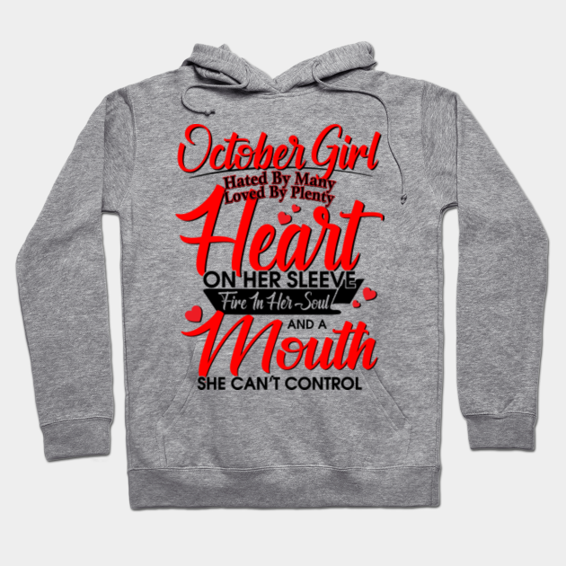 october girl hoodie