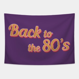 Back To The 80's - Retro Art Tapestry