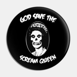 God Save the Screm Queen Pin