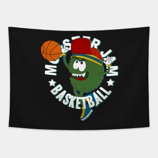 Monster Basketball Tapestry