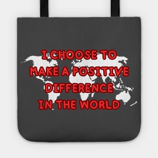 Good vibes in the World Tote