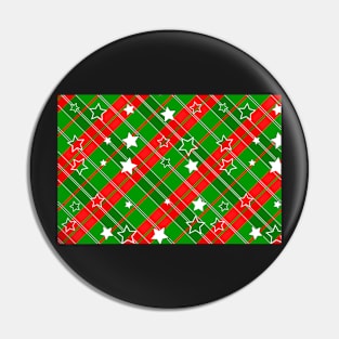 Christmas stripes Pin