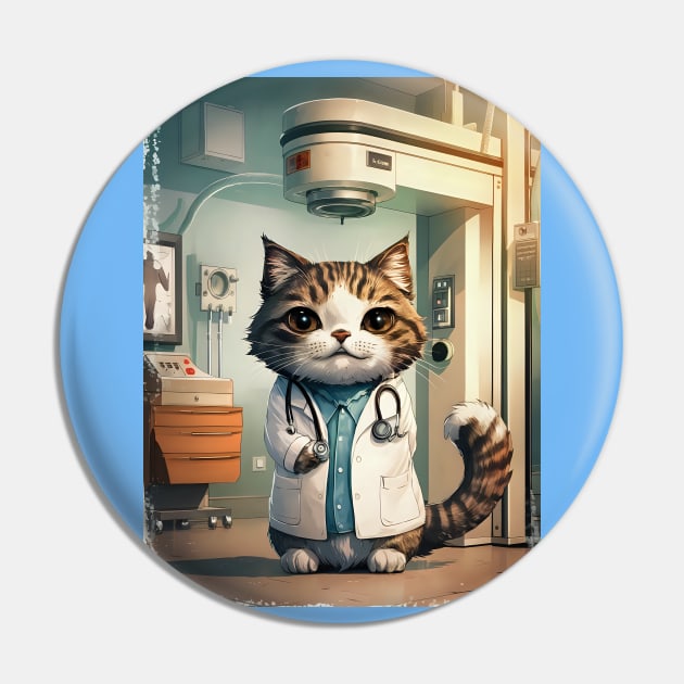 Cute radiologist cat Pin by Spaceboyishere