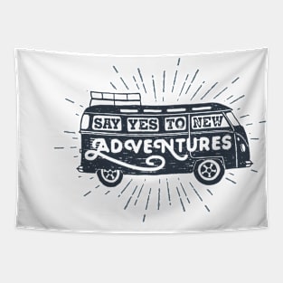 Adventures Art Tapestry