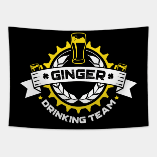 Ginger Drinking Team Irish St Patricks Day Tapestry