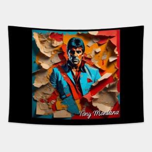 Tony Montana // Paper Art Tapestry