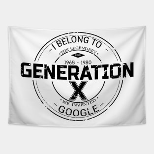 Generation X Tapestry