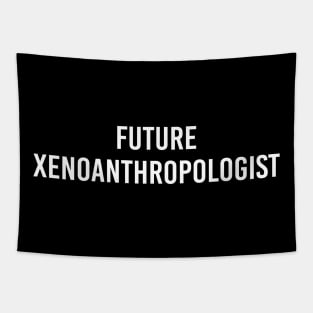 Future Xenoanthropologist (Black) Tapestry