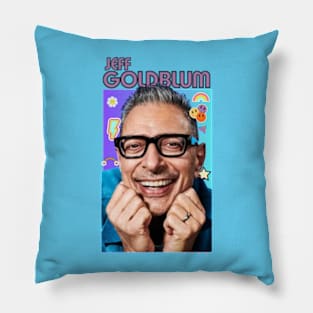 jeff goldblum quotes art 90s style retro vintage 70s Pillow