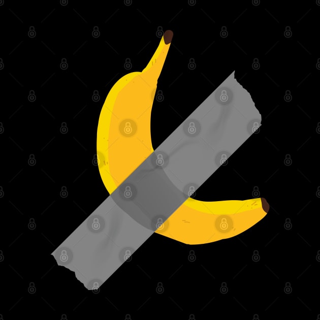 funny Banana duct tape by Amelia Emmie