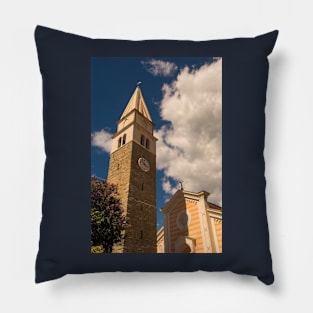 St Maurus's Parish Church in Izola, Slovenia Pillow