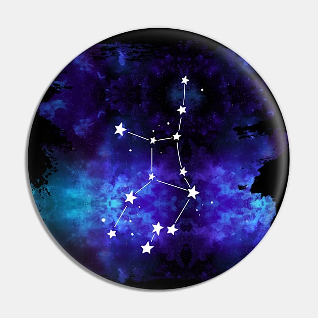 Virgo Galaxy Pin by joyandgrace