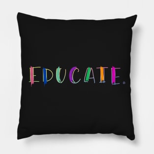 EDUCATE Pillow