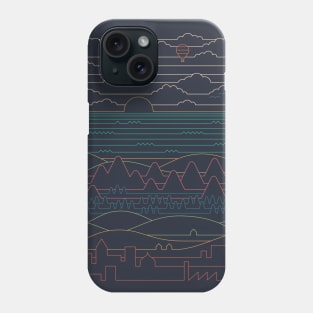 Linear Landscape Phone Case