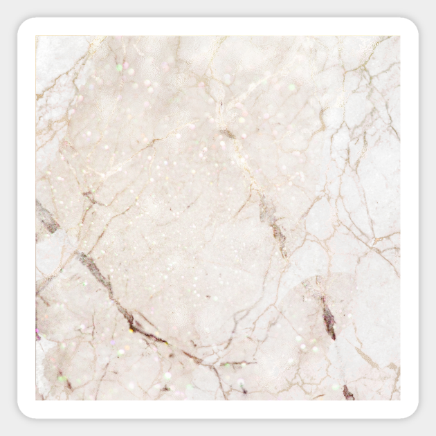 Elegant Gold And White Marble Stone Texture Marble Sticker Teepublic