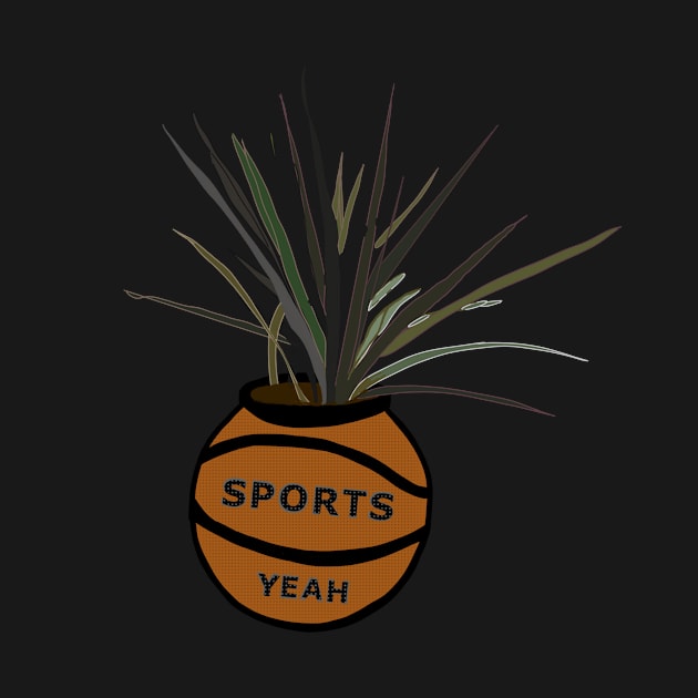Plant in a Basketball by MoreThanADrop