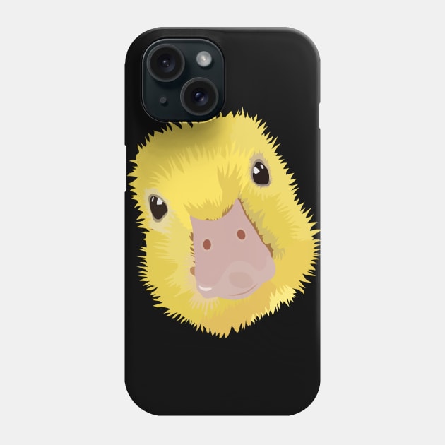 Cute Little Baby Duckling Simplistic Art Phone Case by GregFromThePeg