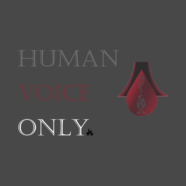 Human Voice Only - FS Dark by Pink Flamingo Productions