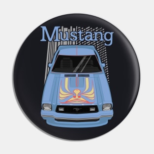 Mustang King Cobra 1978 - Bright Blue Pin