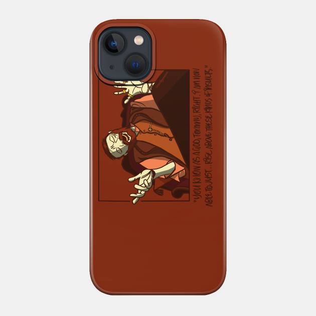 Alfie Solomons in Firelight - Alfie Solomons - Phone Case