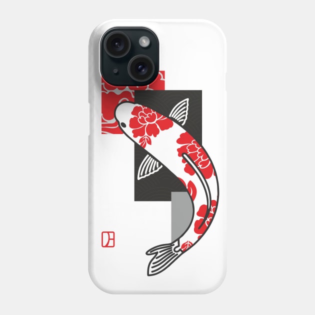 Japanese carp Phone Case by annadeeva