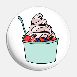 frozen yogurt Pin