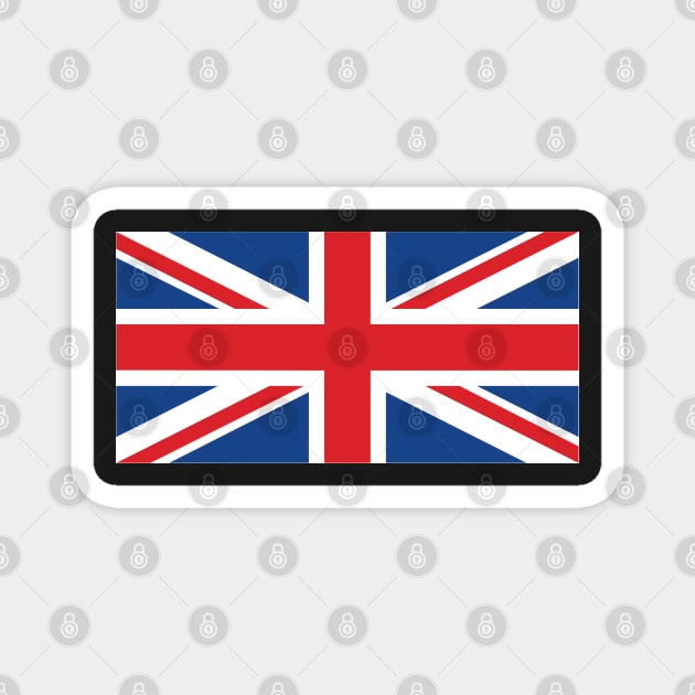 United Kingdom Flag Magnet by zwrr16