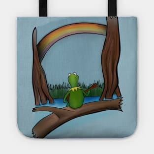 The Rainbow Connection by Kermit the Frog Tote