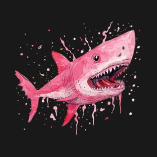 Cute Pink Shark T-Shirt