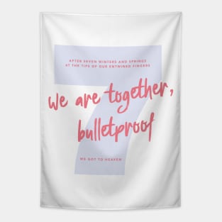 We Are Bulletproof Tapestry