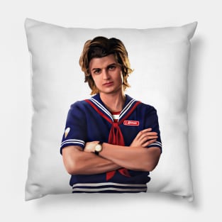 Steve Harrington (Original Drawing) Pillow