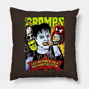 Vintage the cramps Pillow