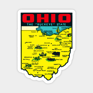 Old School Ohio Magnet