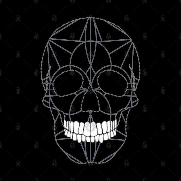 Skull and Mandala by Nuletto