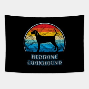 Redbone Coonhound Vintage Design Dog Tapestry