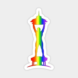 Seattle Gay Pride (Male) Magnet