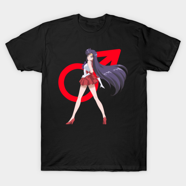 Discover Sailor Mars Crystal III - Sailor Moon - T-Shirt