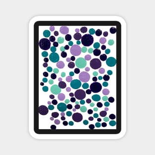 Polar polka dots Magnet