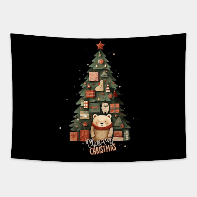 Cub Is Ready For Presents! Tapestry by EmilyCharlotty