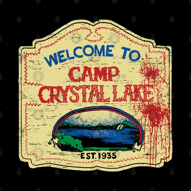 Crystal Lake by Dark Planet Tees