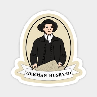 Herman Husband (Small Design) Magnet