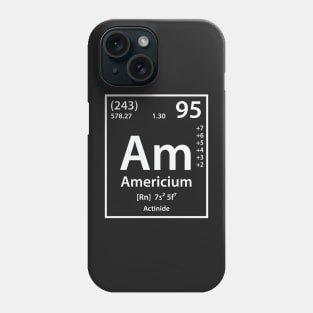 Americium Element Phone Case