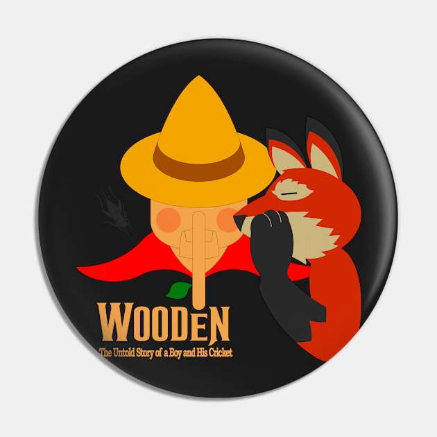 Wooden The Musical Pin by KidCrying