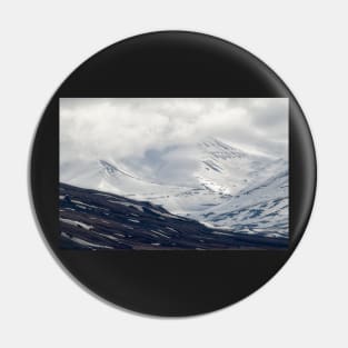 Arctic Mountain Landscape Spitsbergen Island Svalbard Pin