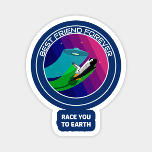 Interstellar BFFs: Race You To Earth! Magnet
